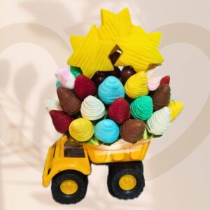 fresas con chocolate arreglo de frutas