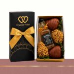 Caja pequeña con whisky