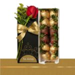 Caja especial con rosa #1